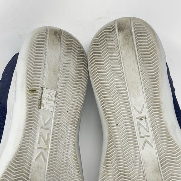 Kizik Madrid Eco-Knit Shoes Mens 13 W Wide Blue Hands Free Lightweight Sneakers - Picture 15 of 16